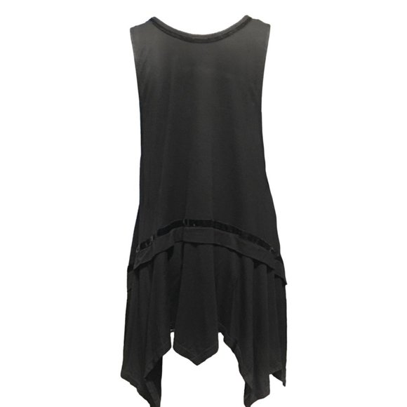 Escaladya European Black Viscose Top - Large - Picture 3 of 4